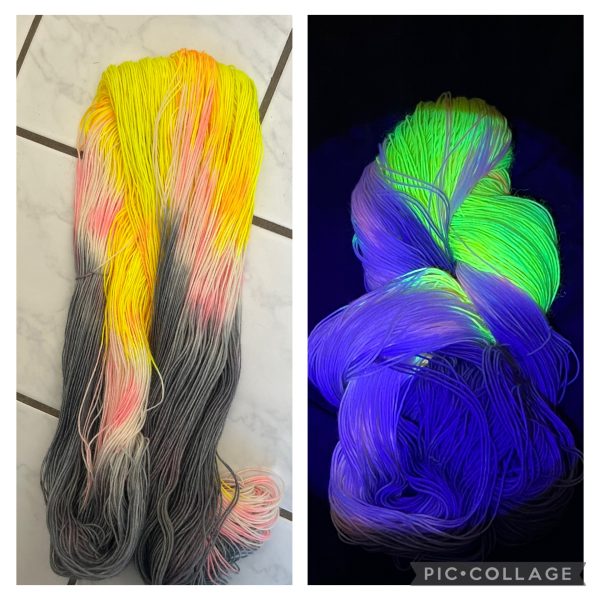 Ghost-Wool handgefärbte Unikate – Bild 12